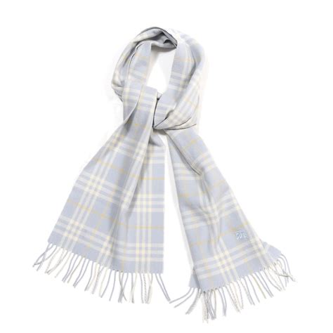 burberry fringe scarf blue|burberry original scarf.